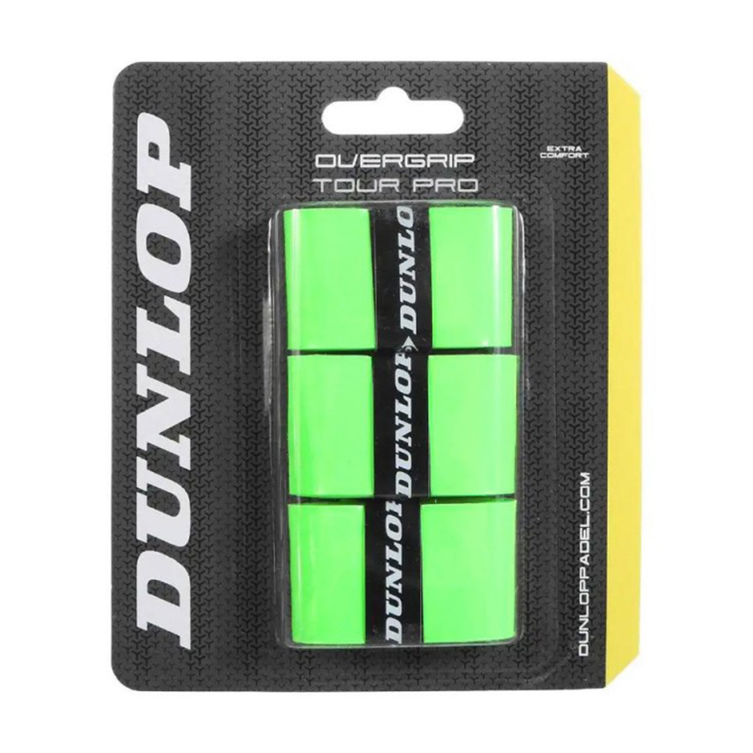 Dunlop Tour Pro x 3 Sobregrip - Green