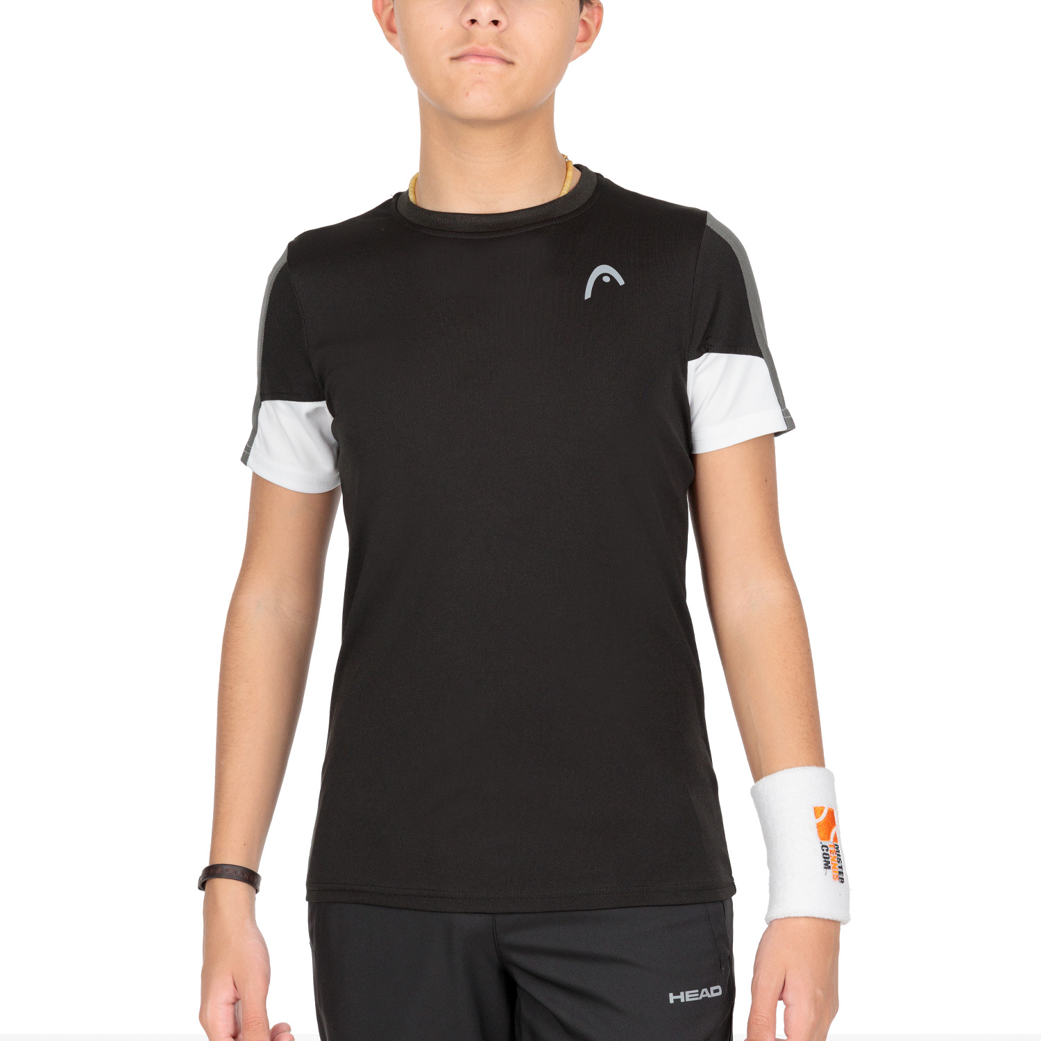 Head Club 22 Tech T-Shirt Boy - Black