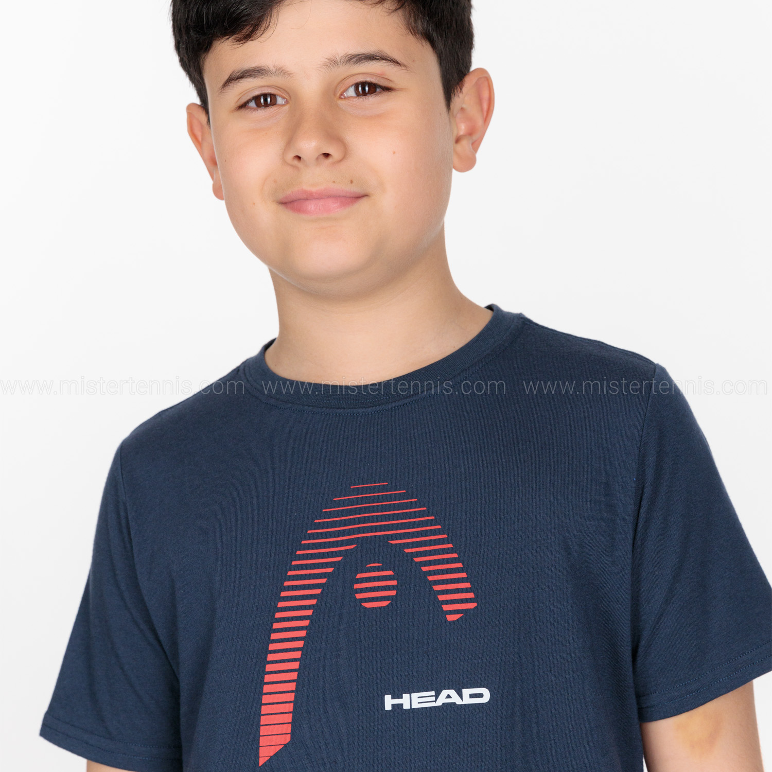 Head Club Carl Camiseta Niños - Dark Blue/Red