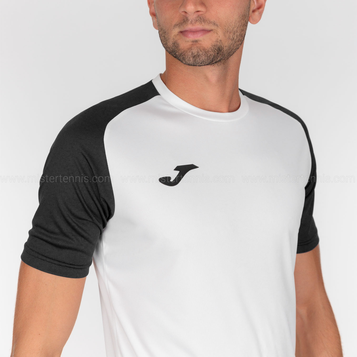 Joma Academy IV T-Shirt - White/Black