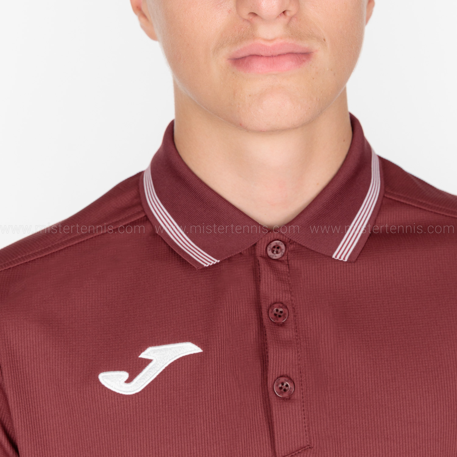 Joma Campus III Polo - Burgundy