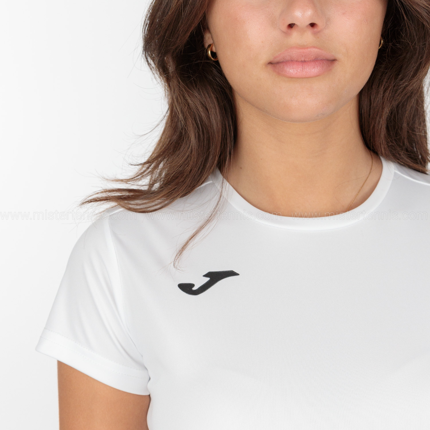 Joma Combi Camiseta Padel Mujer - White/Black