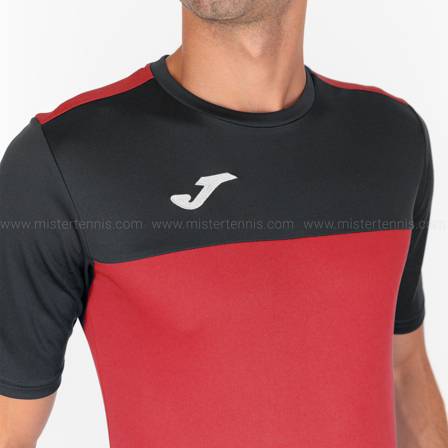 Joma Winner Camiseta - Red/Black