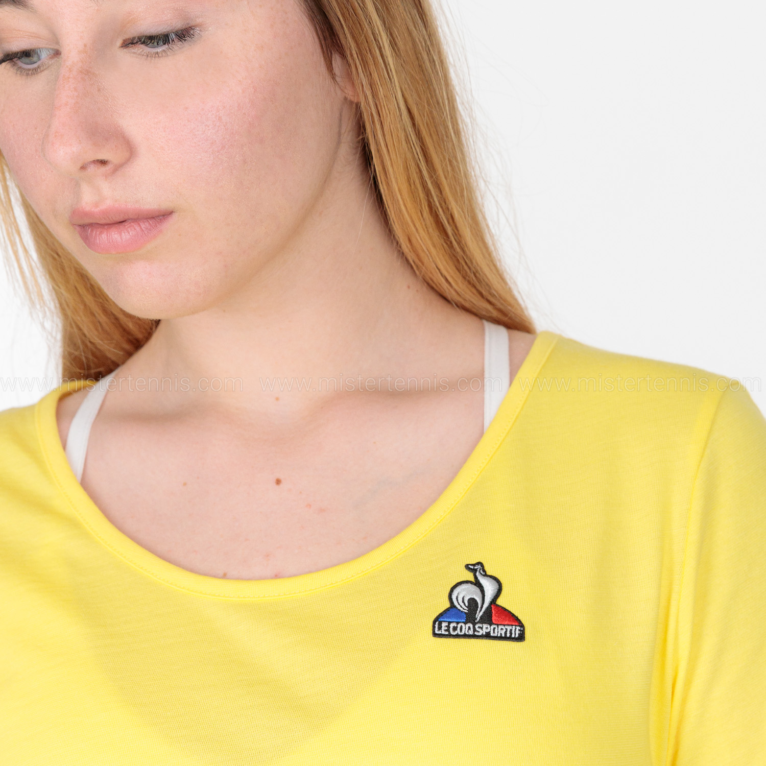 Le Coq Sportif Histoire De Saison Camiseta - Lemon Zest