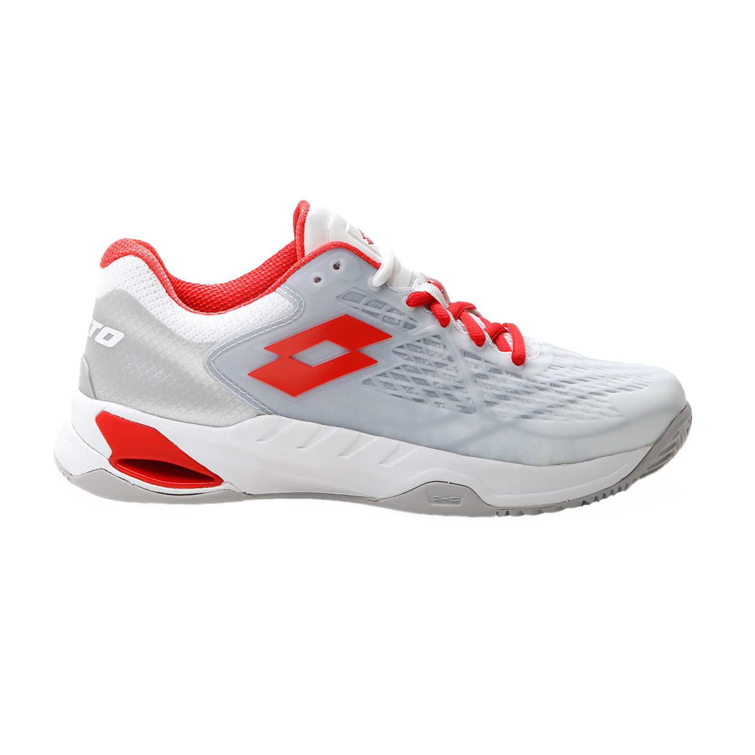Produktbild von Lotto MIRAGE 500 II ALR - Multicourt Tennisschuh - All White/all Black
