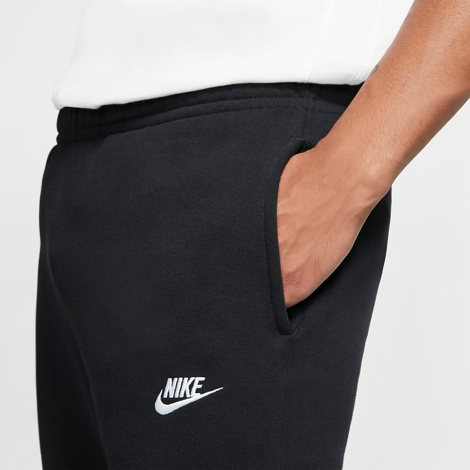 Nike Club Logo Men's Padel Pants - Black/White