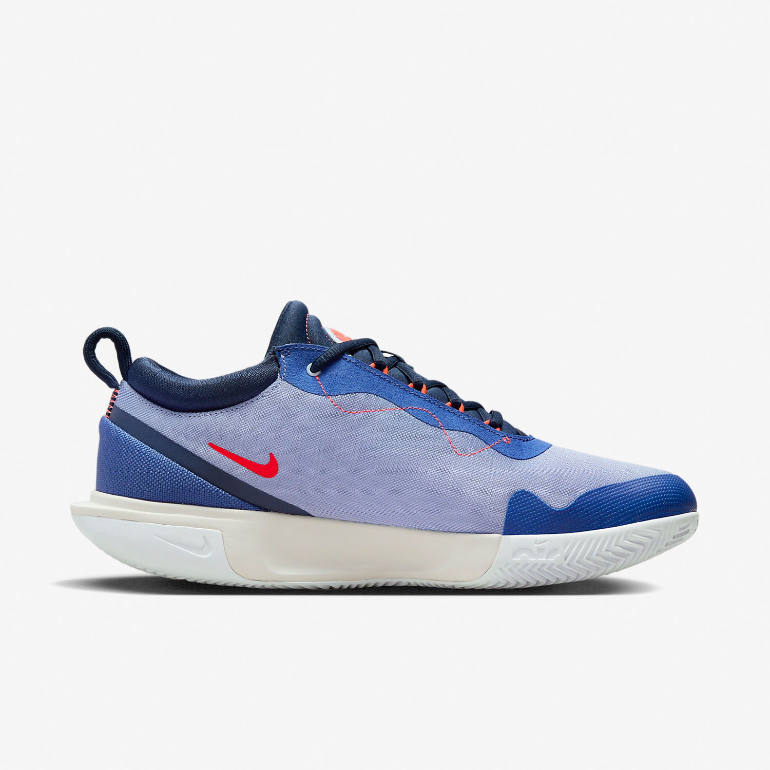Nike Zoom Court Pro Tennis Shoes Lapis Midnight Navy Bright Crimson M 6/W 7.5 Nike Court Zoom Pro HC Men main image 4