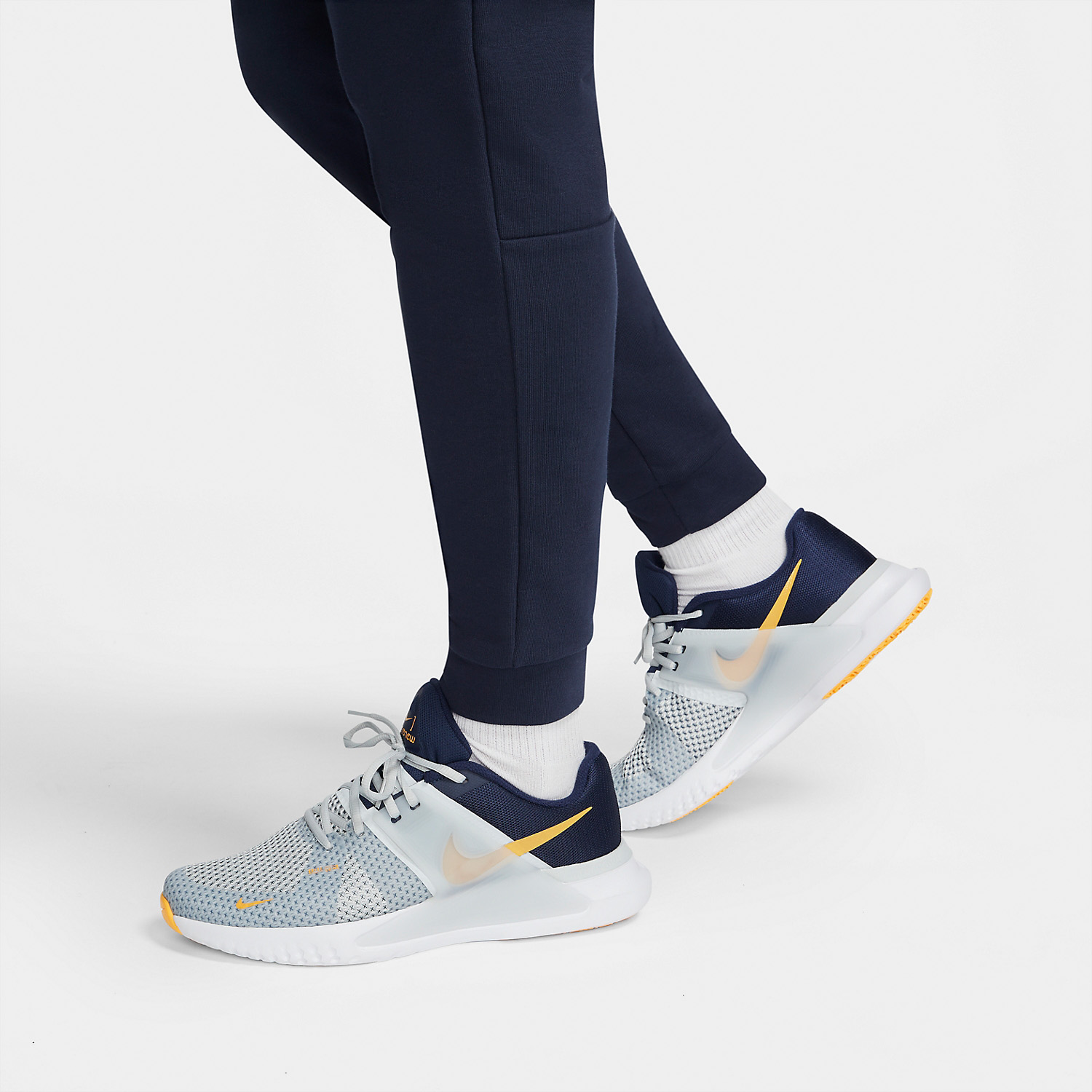 Nike Dri-FIT Pantaloni - Obsidian/White