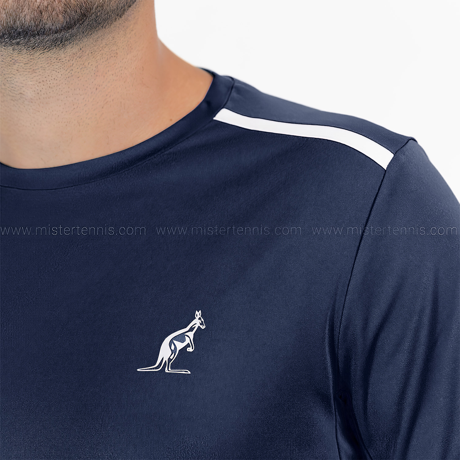 Australian Ace T-Shirt - Kosmo Blu/Bianco