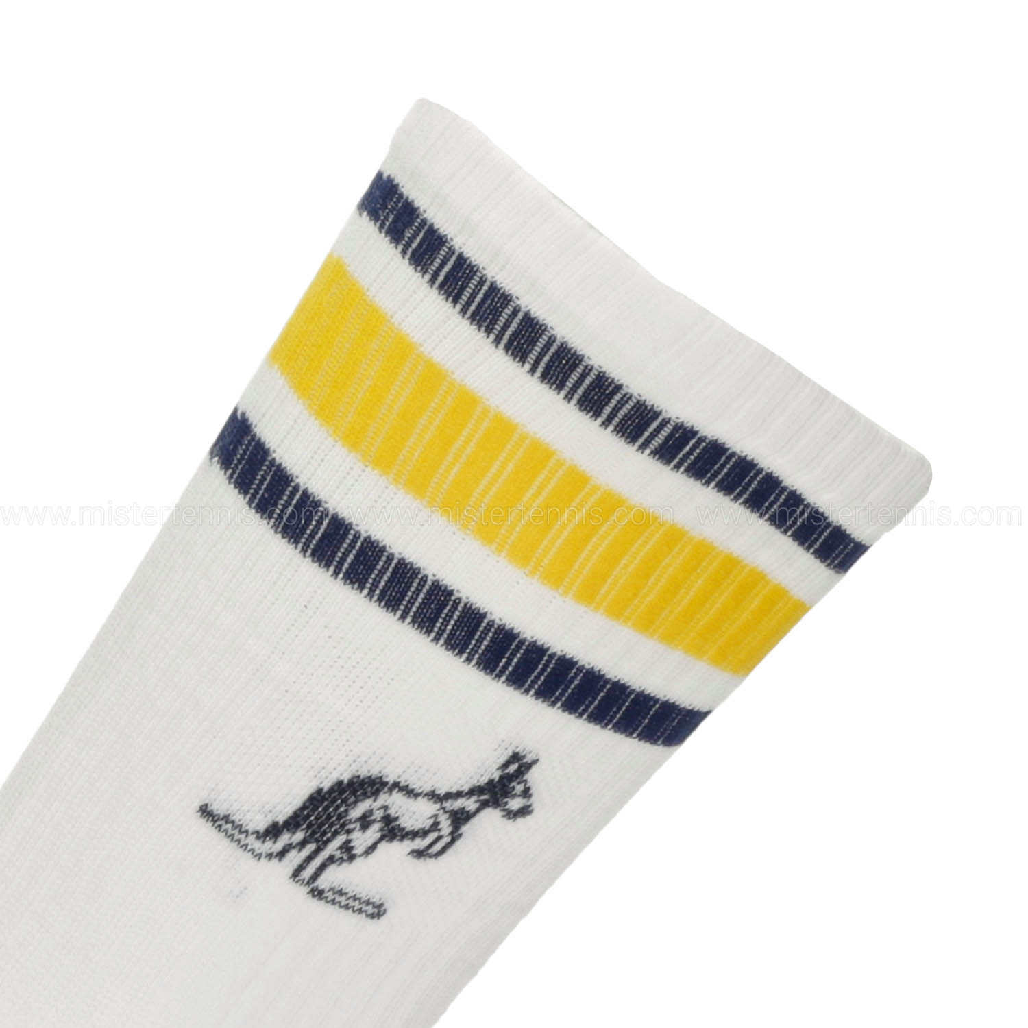 Australian Stripes Calcetines - Bianco/Girasole