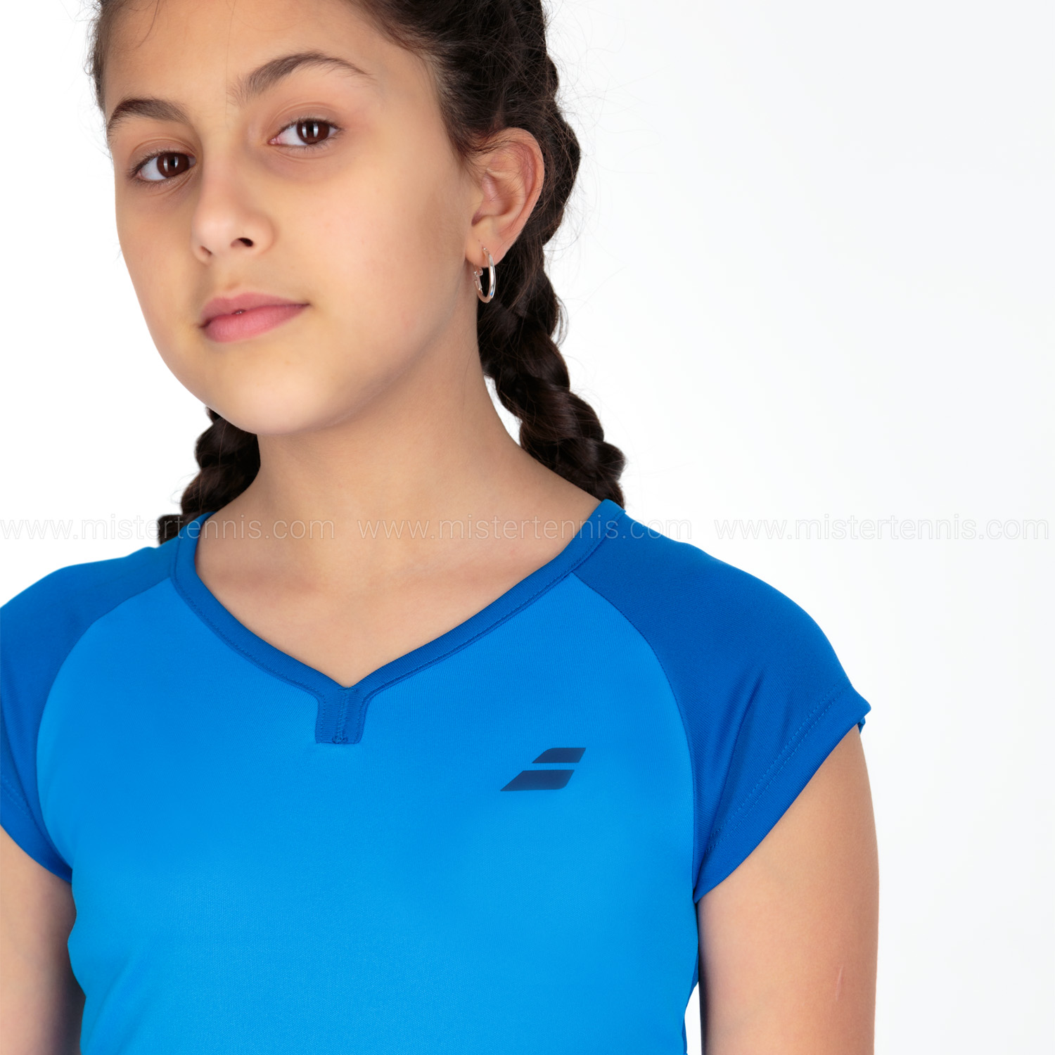 Babolat Play Cap Camiseta Niña - Blue Aster