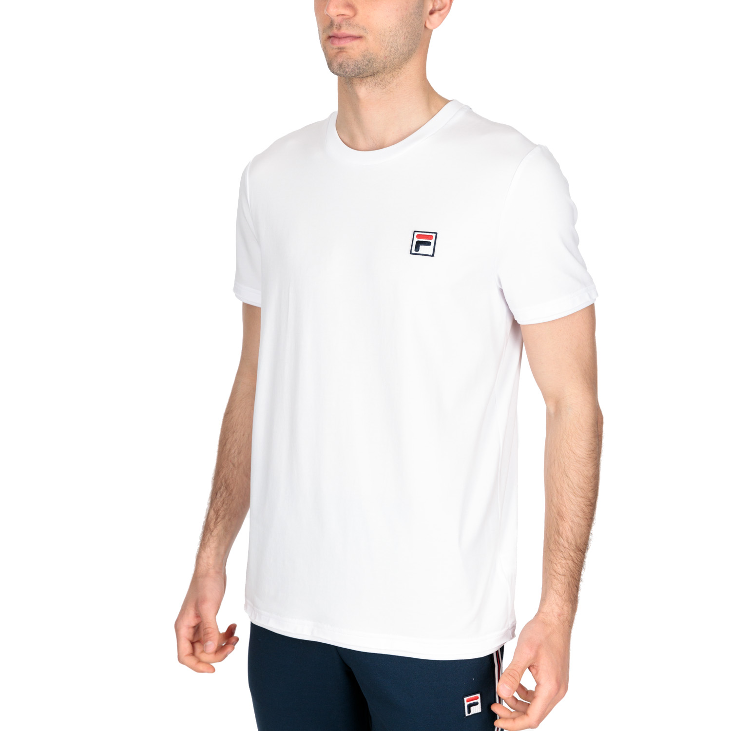 Fila Jonas Men's Padel T-Shirt White - MisterPadel.com