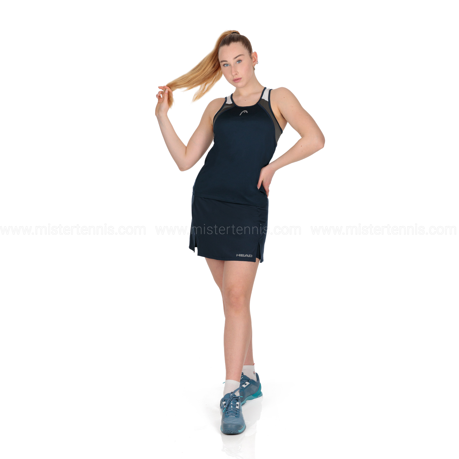 HEAD Club 22 Canotta - Dark Blue