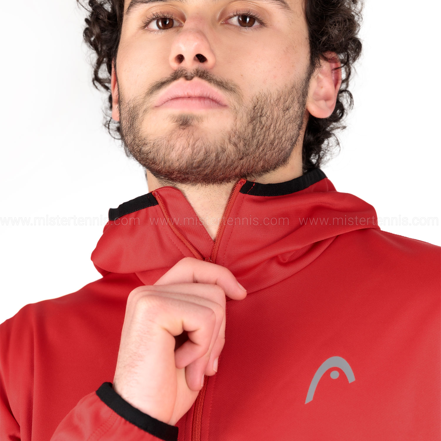HEAD Club 22 Tech Hoodie - Red