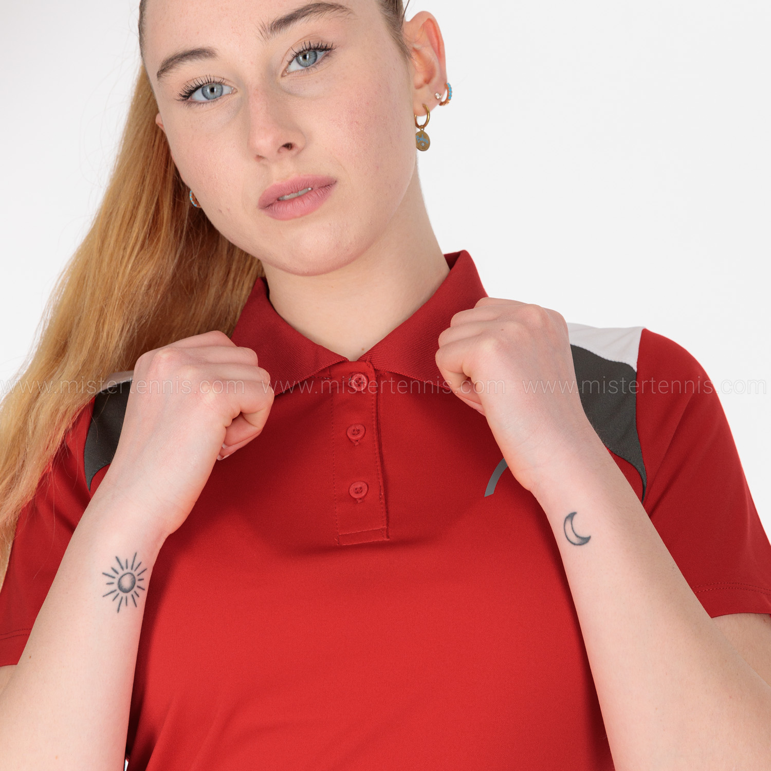 HEAD Club 22 Tech Polo - Red