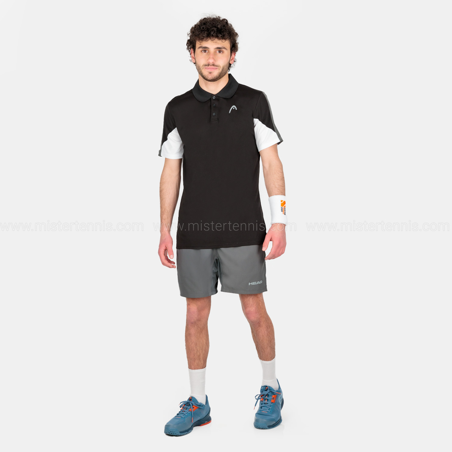 HEAD Club 22 Tech Polo - Black