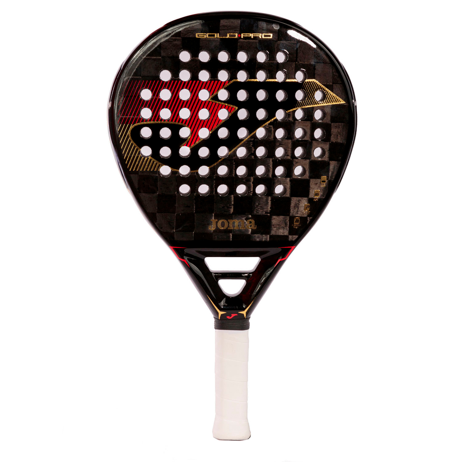 Joma Gold Pro Power Padel - Black/Red/Gold