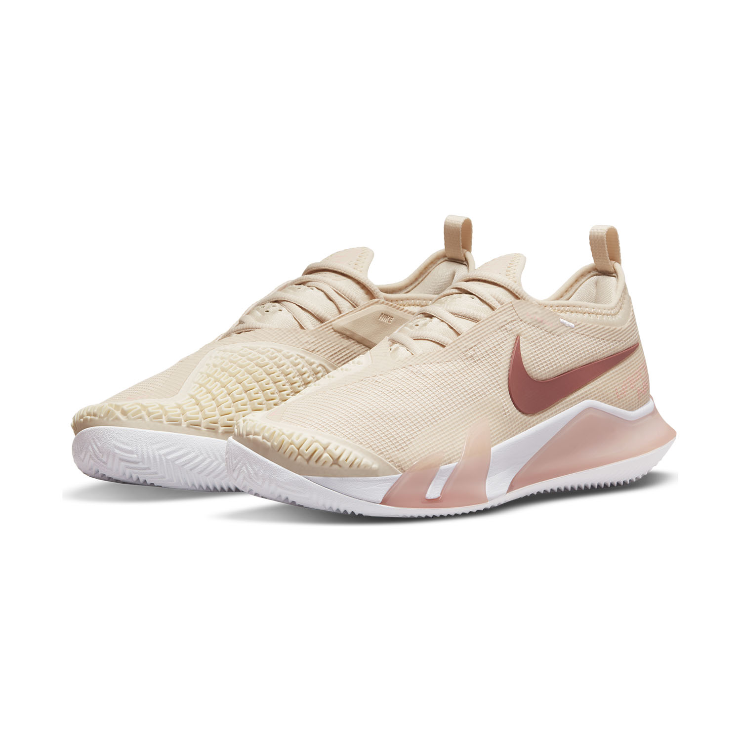Nike Court React Vapor NXT Clay Women's Tennis Shoes Pearl White