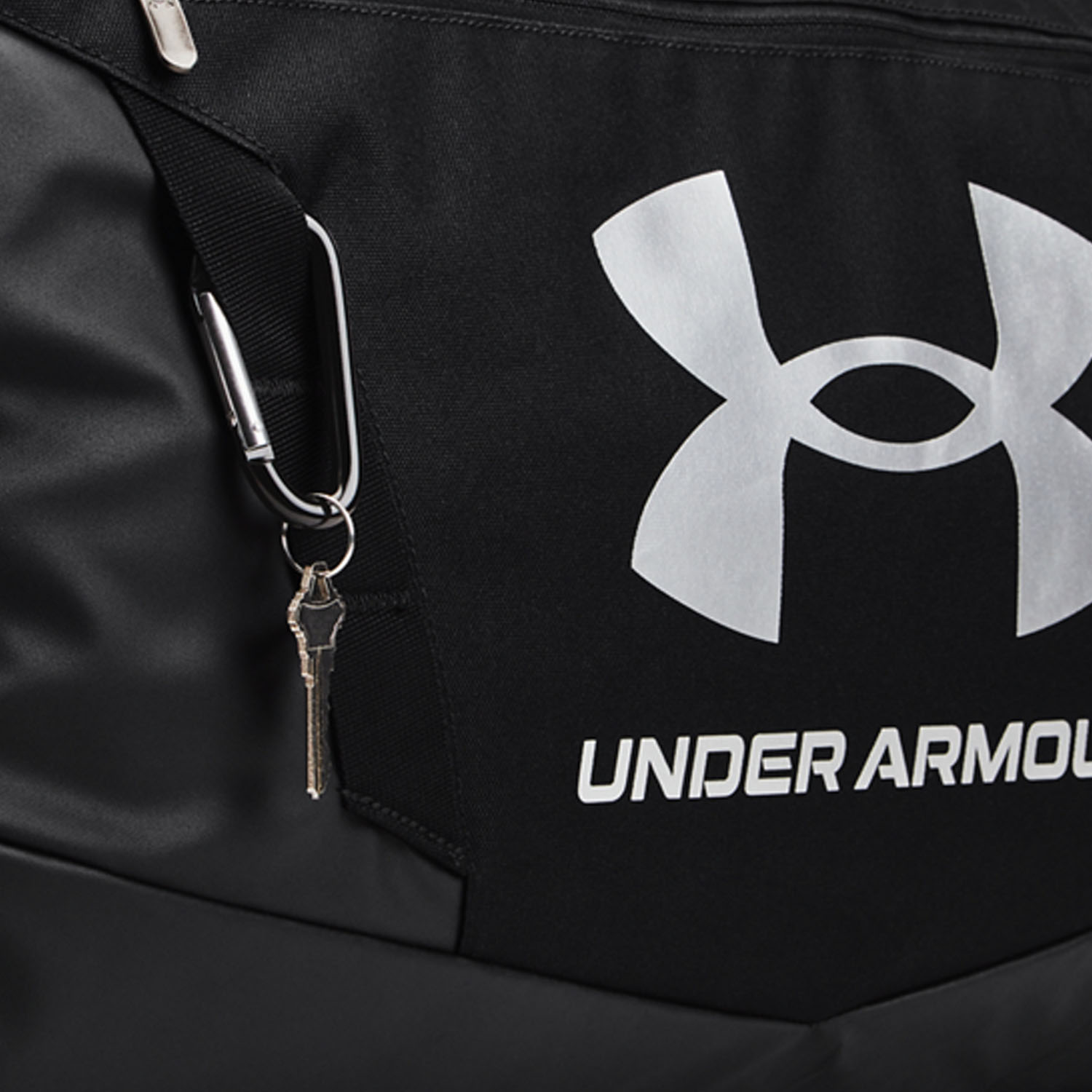 Under Armour Undeniable 5.0 Large Duffle - Black/Metallic Silver