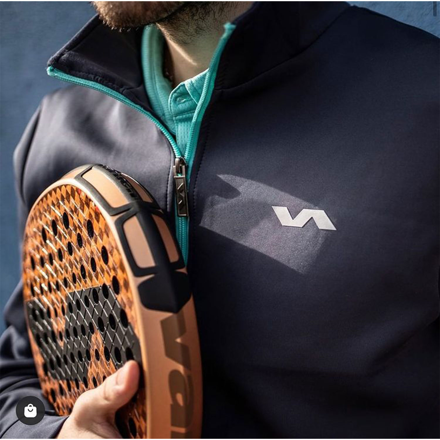 Varlion Maxima Summum Prisma W Padel Racket - Gold/Black