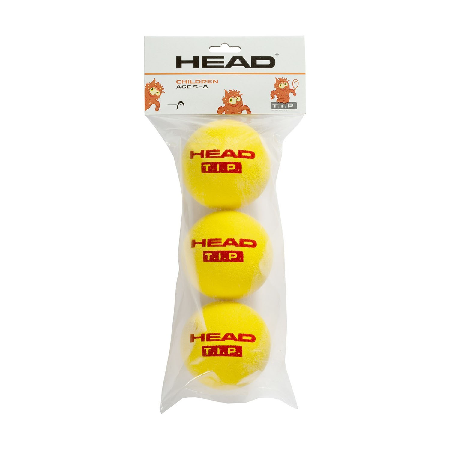 HEAD T.I.P. Red Foam - Paquete de 3 Pelotas
