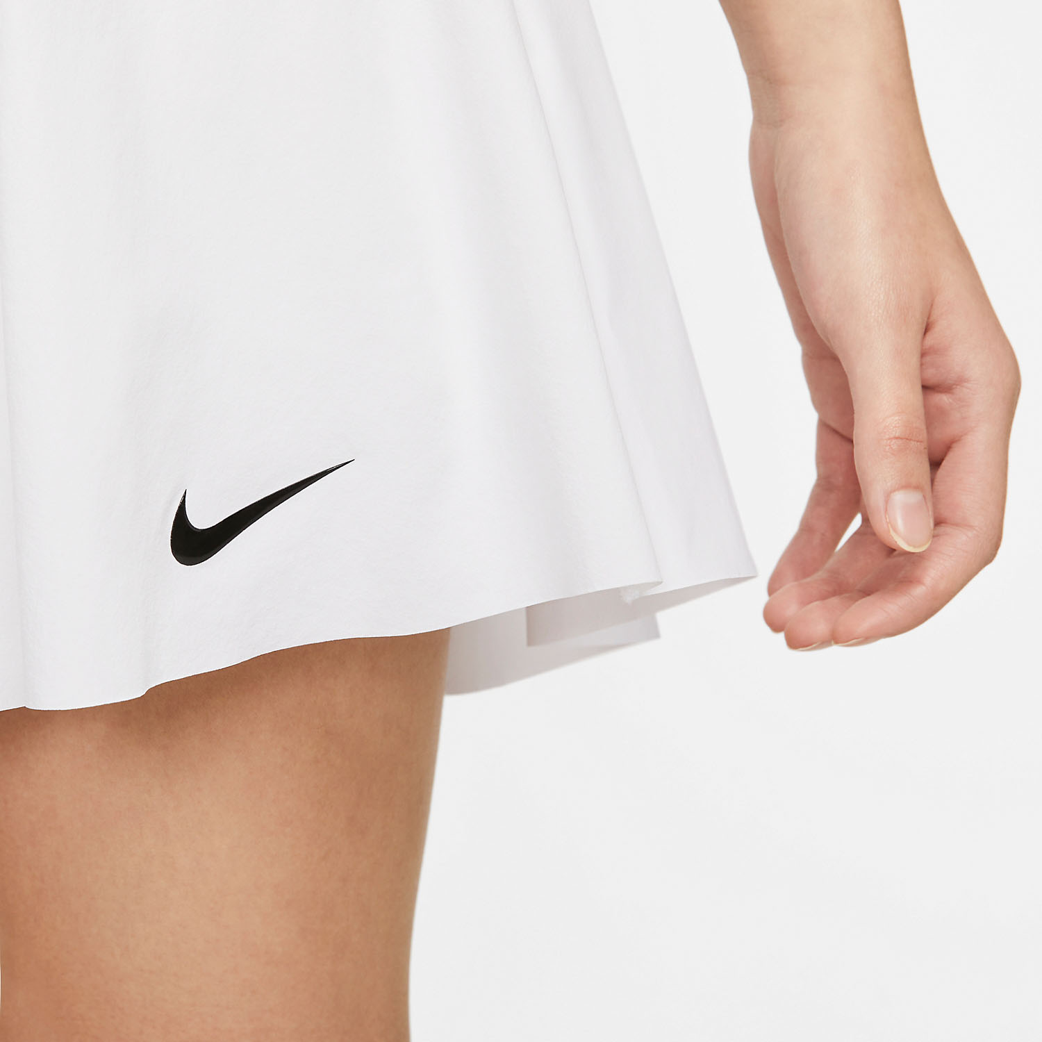Nike Dri-FIT Advantage Skirt - White/Black