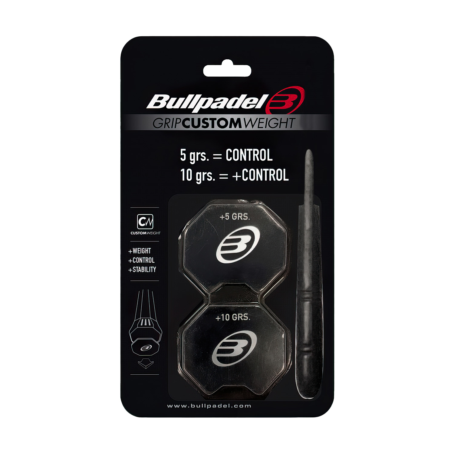 Bullpadel Custom Pesi del Manico - Black
