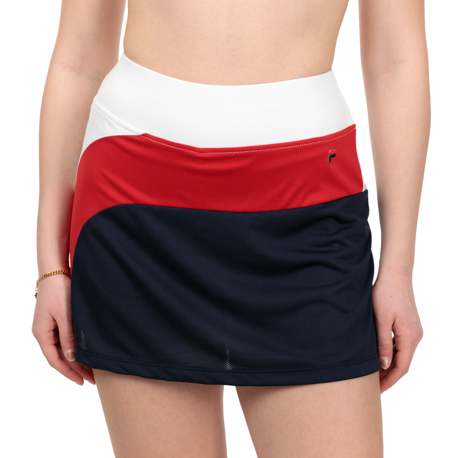 Fila Michi Skirt - White/Navy