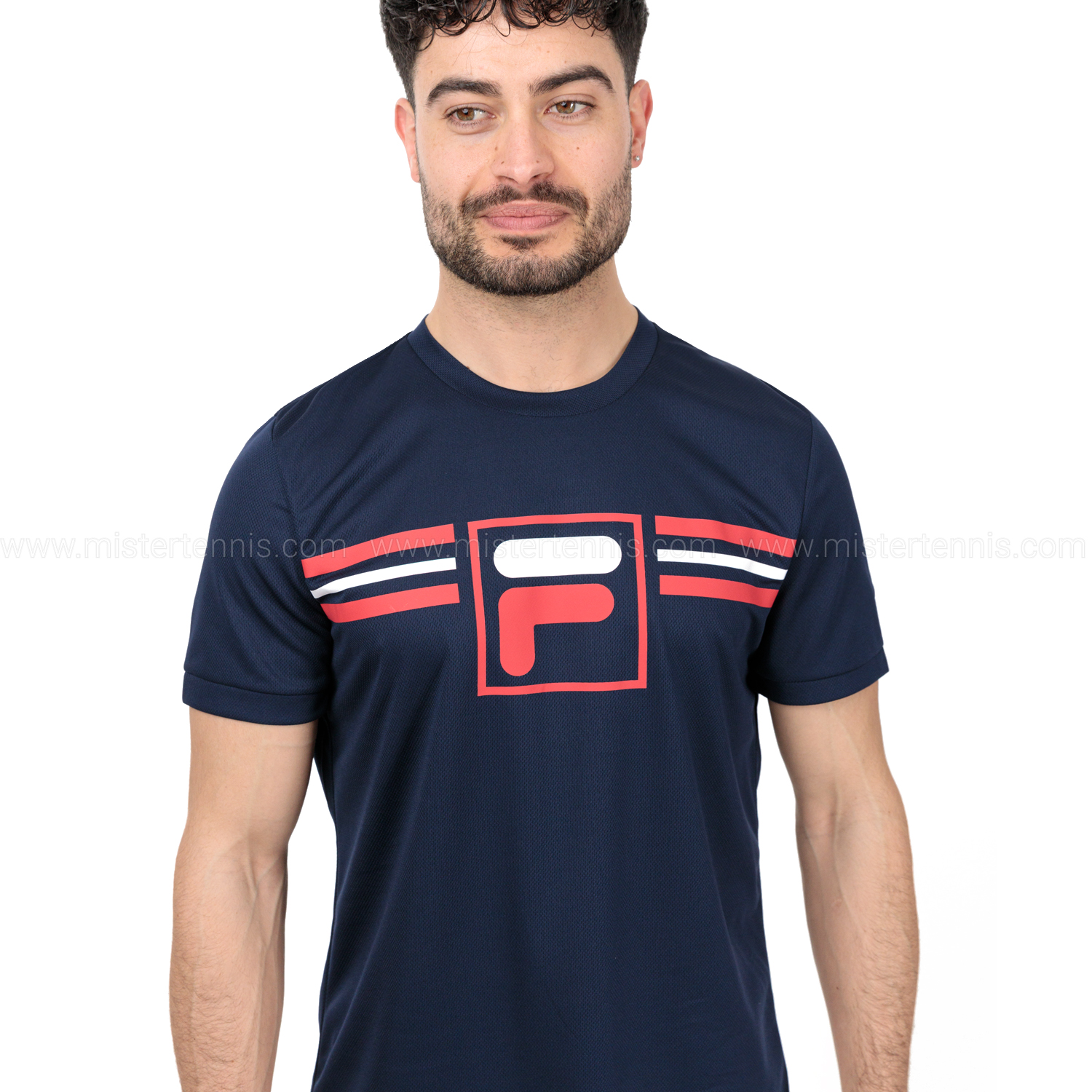Fila Oscar T-Shirt - Navy