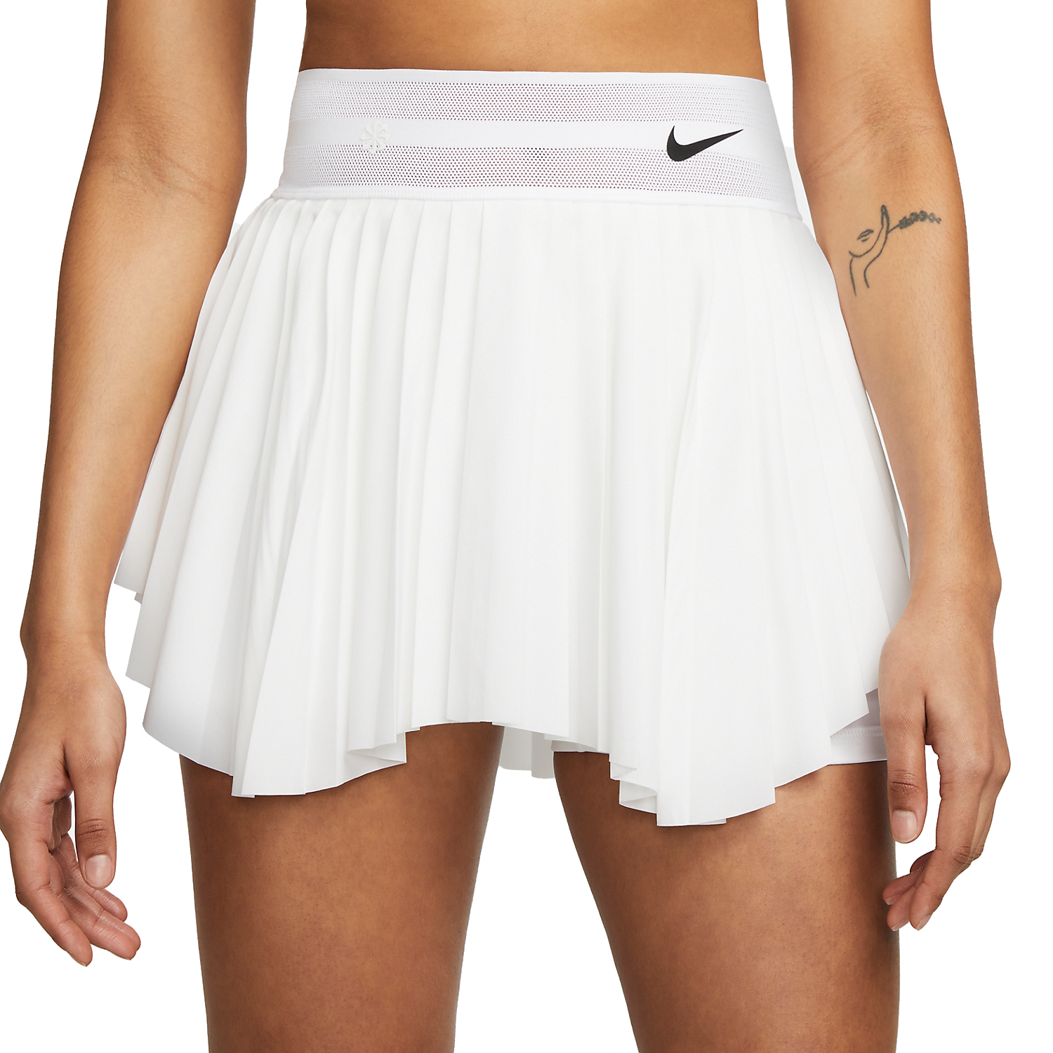 Nike Court Dri-FIT Slam Falda - White/Black