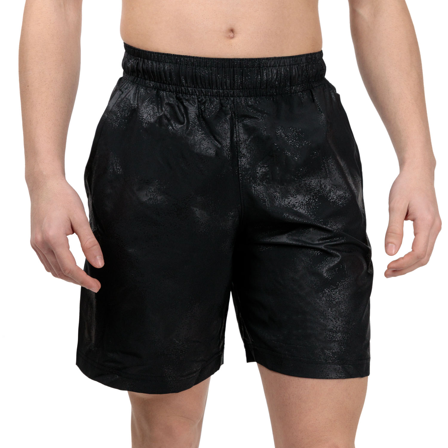 Under Armour Woven Emboss 8in Shorts - Black