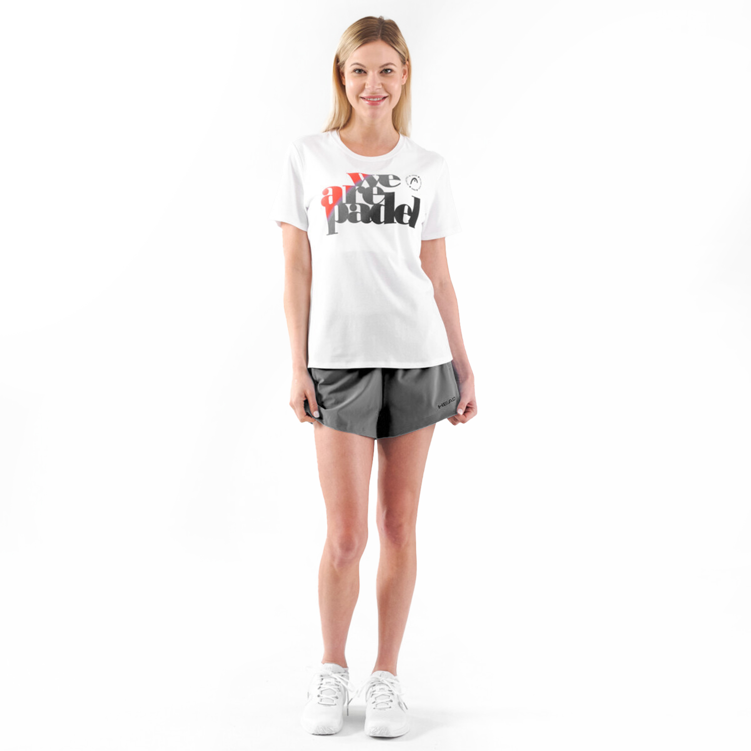 HEAD Bold Logo Maglietta - White/Black