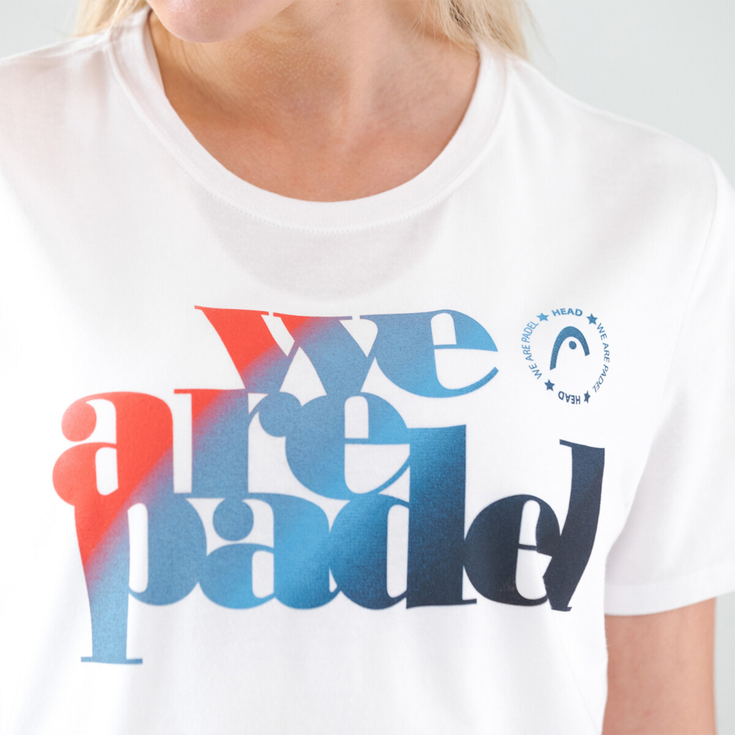 HEAD Bold Logo Maglietta - White/Navy