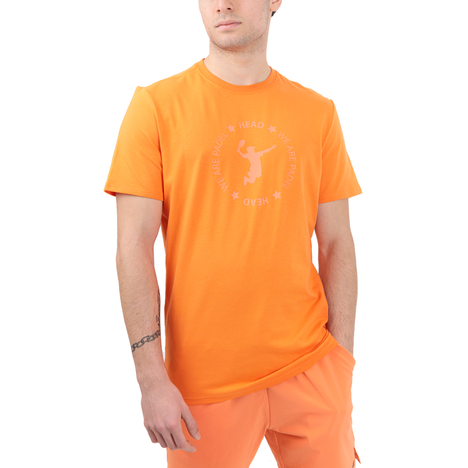 HEAD Graphic Logo T-Shirt - Orange