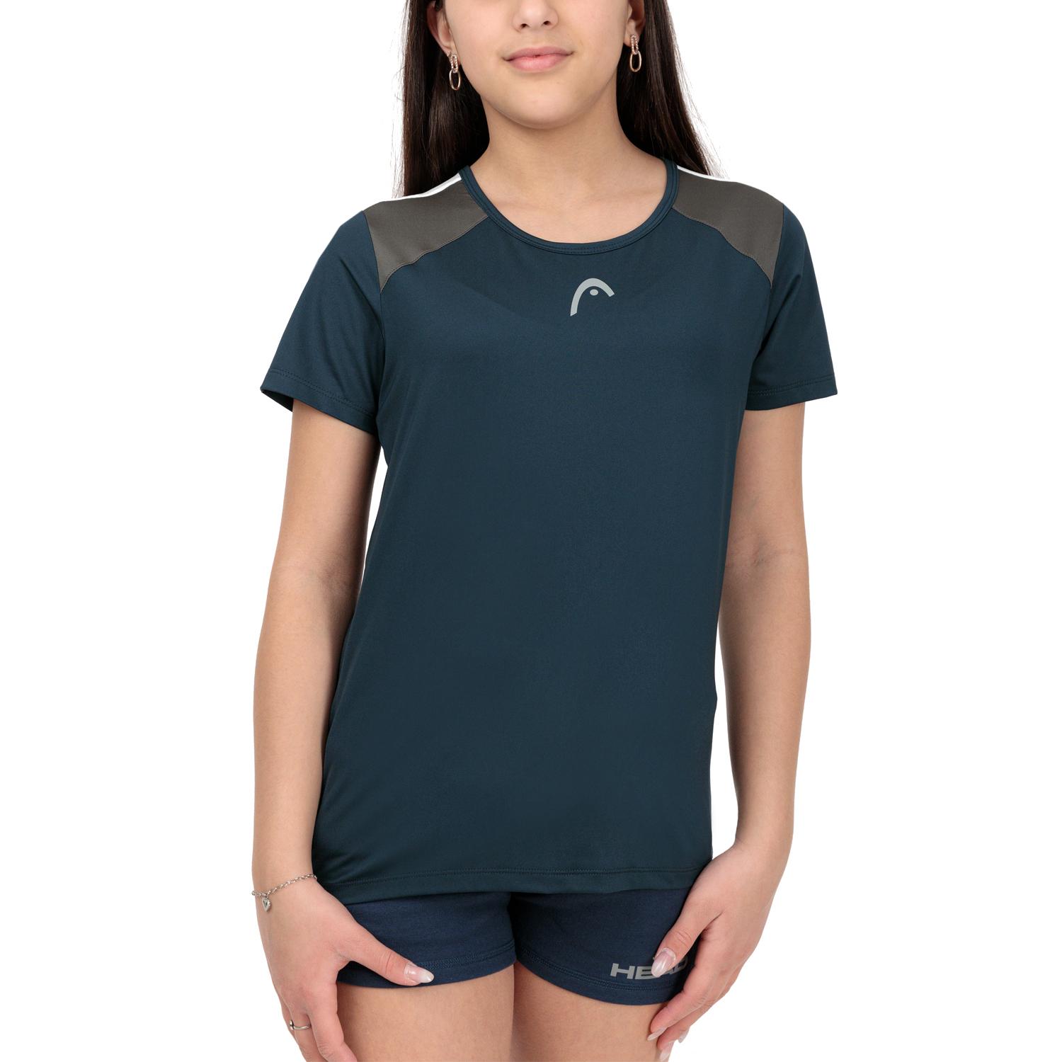 Head Club 22 Tech T-Shirt Girl - Navy
