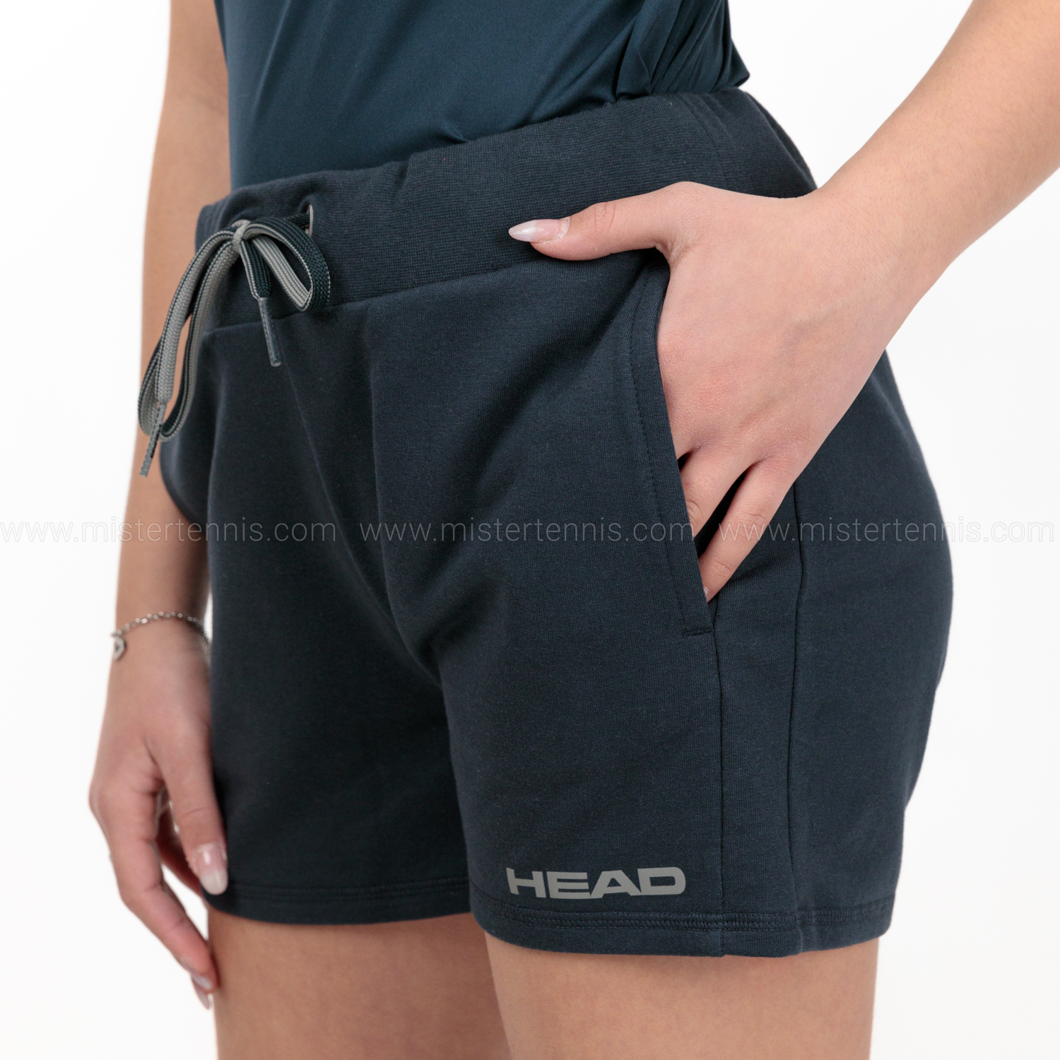 HEAD Club Ann 3in Shorts Niña - Navy