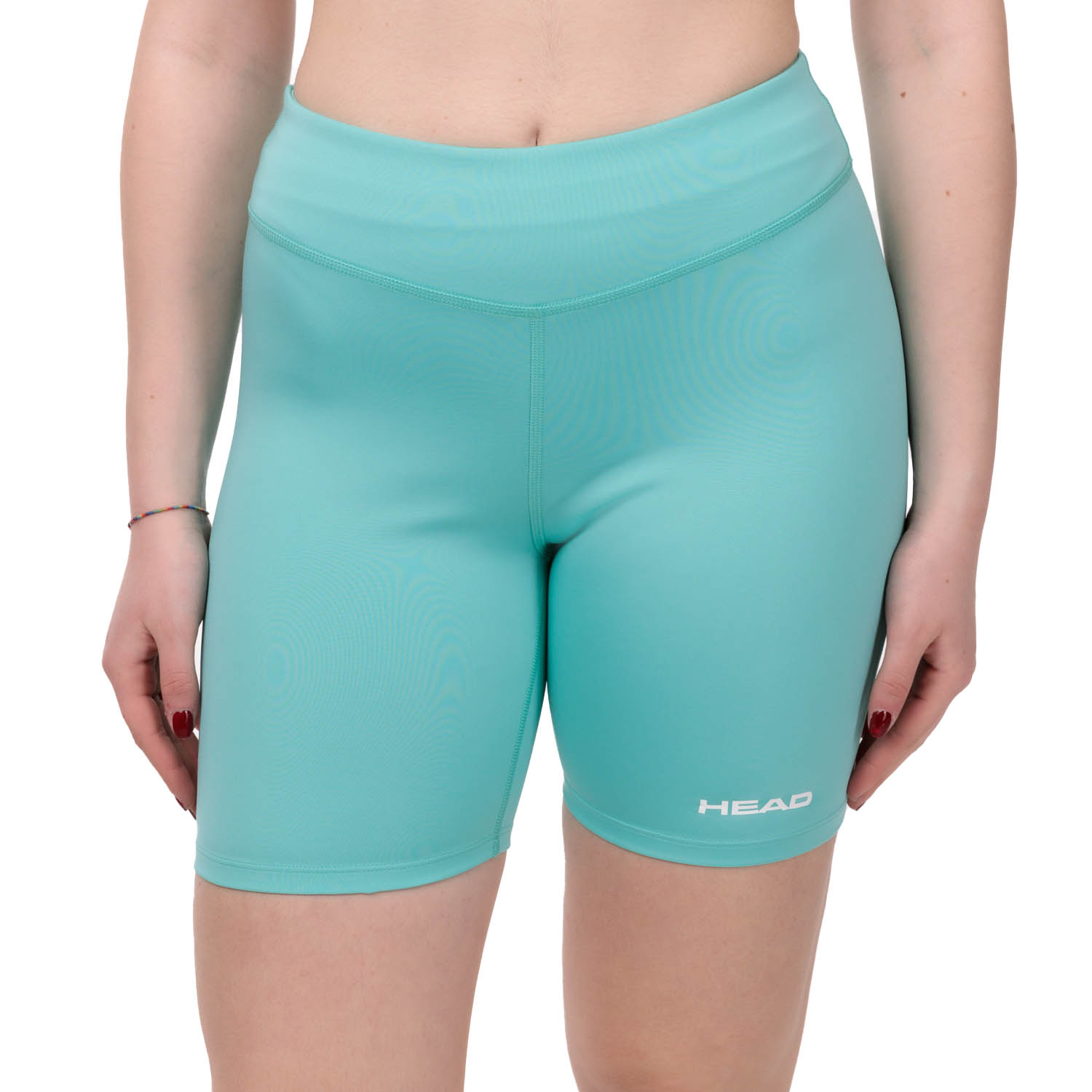 Head Court Logo in Shorts - Turquoise
