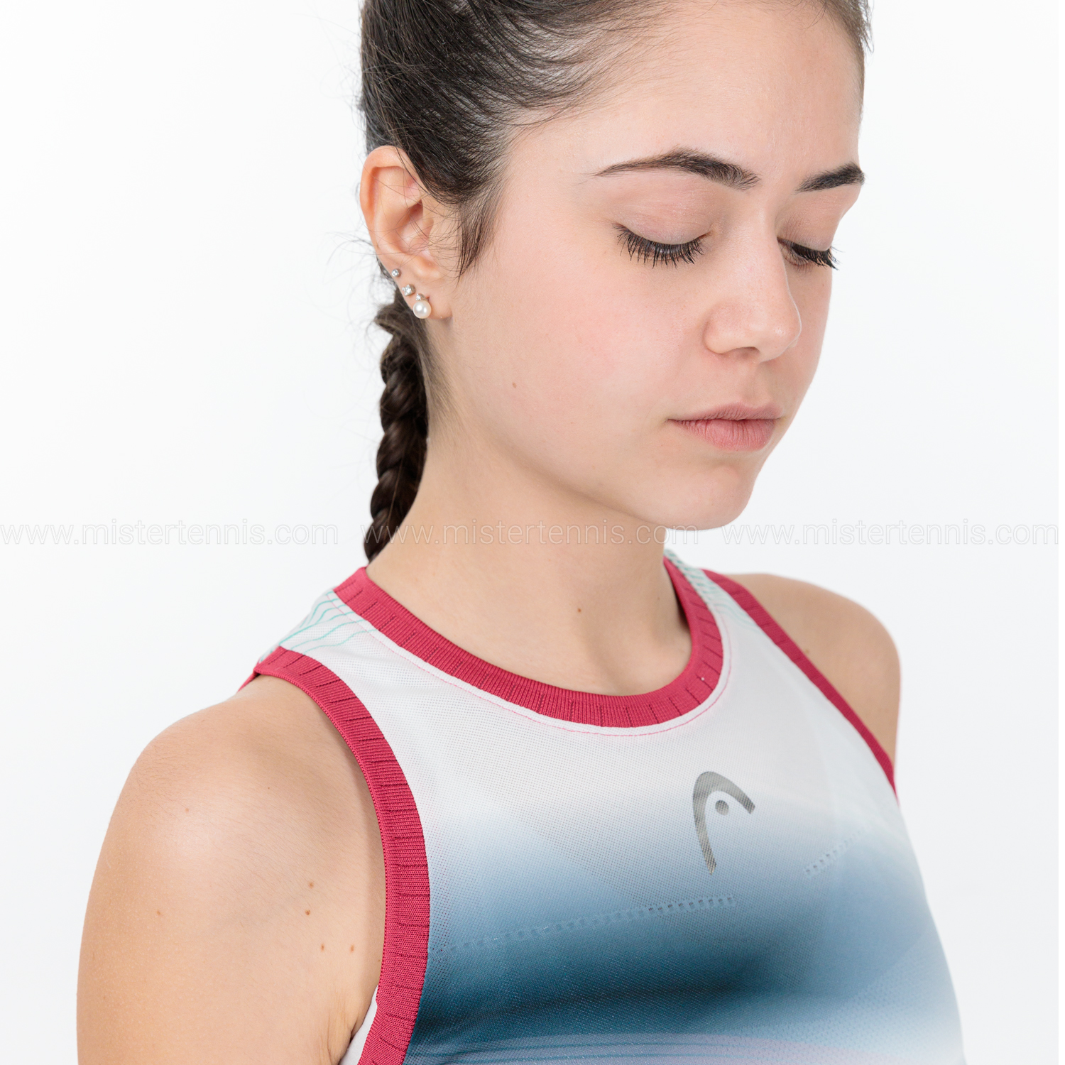 HEAD Performance Canotta - Mulberry/Print Perf W