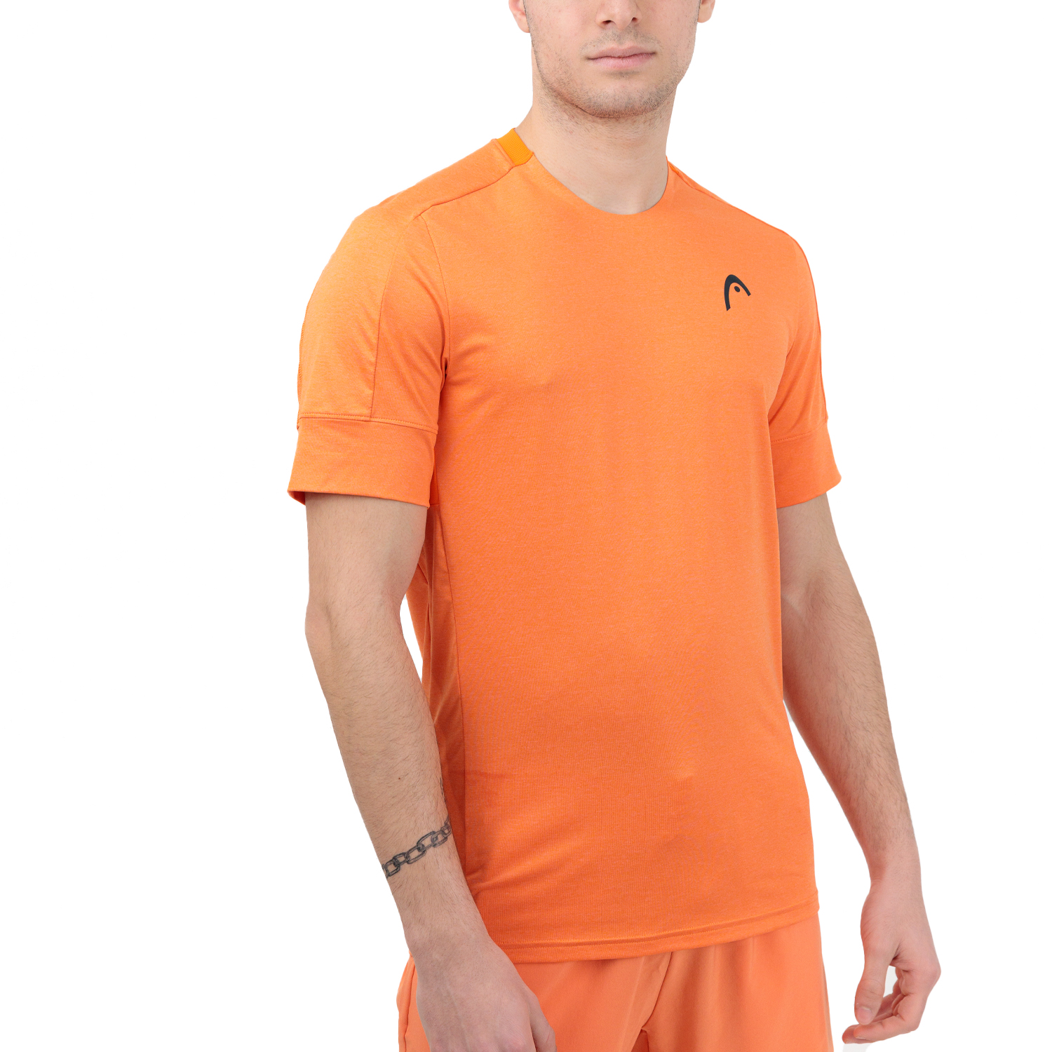 Head Play Tech Logo T-Shirt - Orange