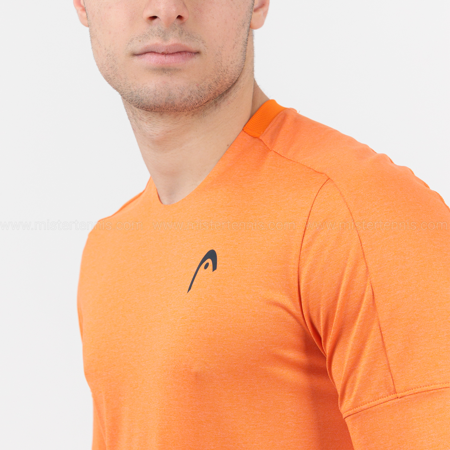 Head Play Tech Logo Camiseta - Orange