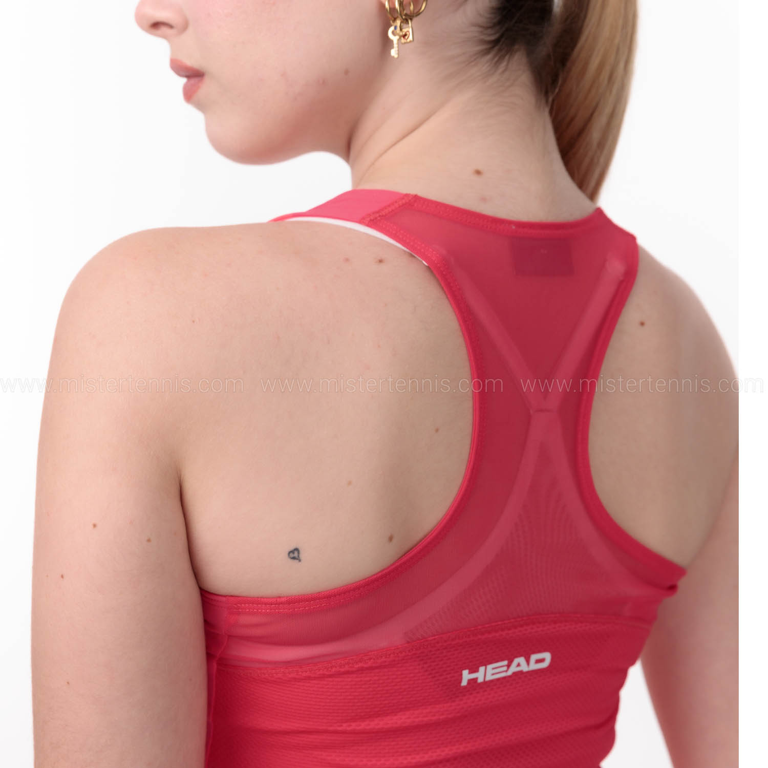 HEAD Spirit Logo Canotta - Magenta