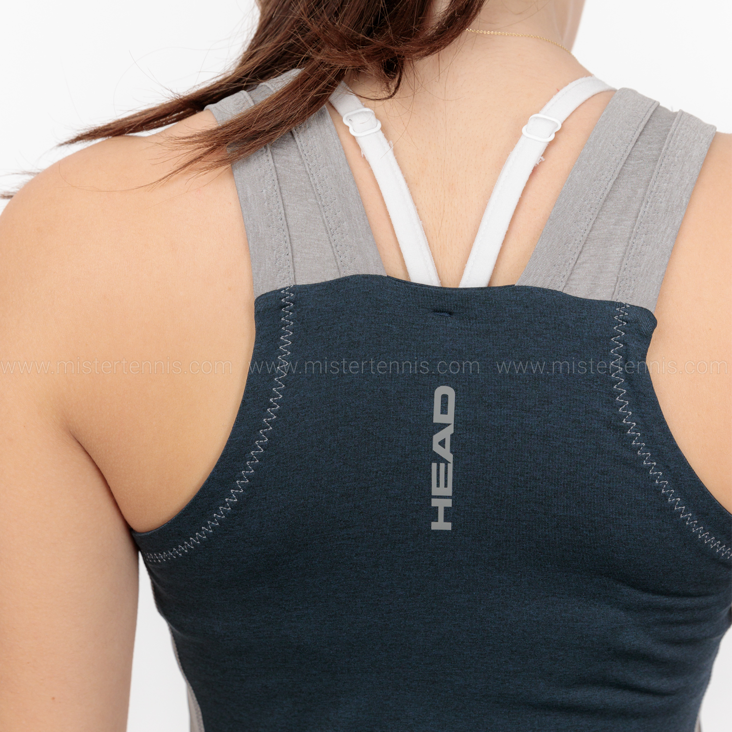 HEAD Tech Canotta - Grey/Navy