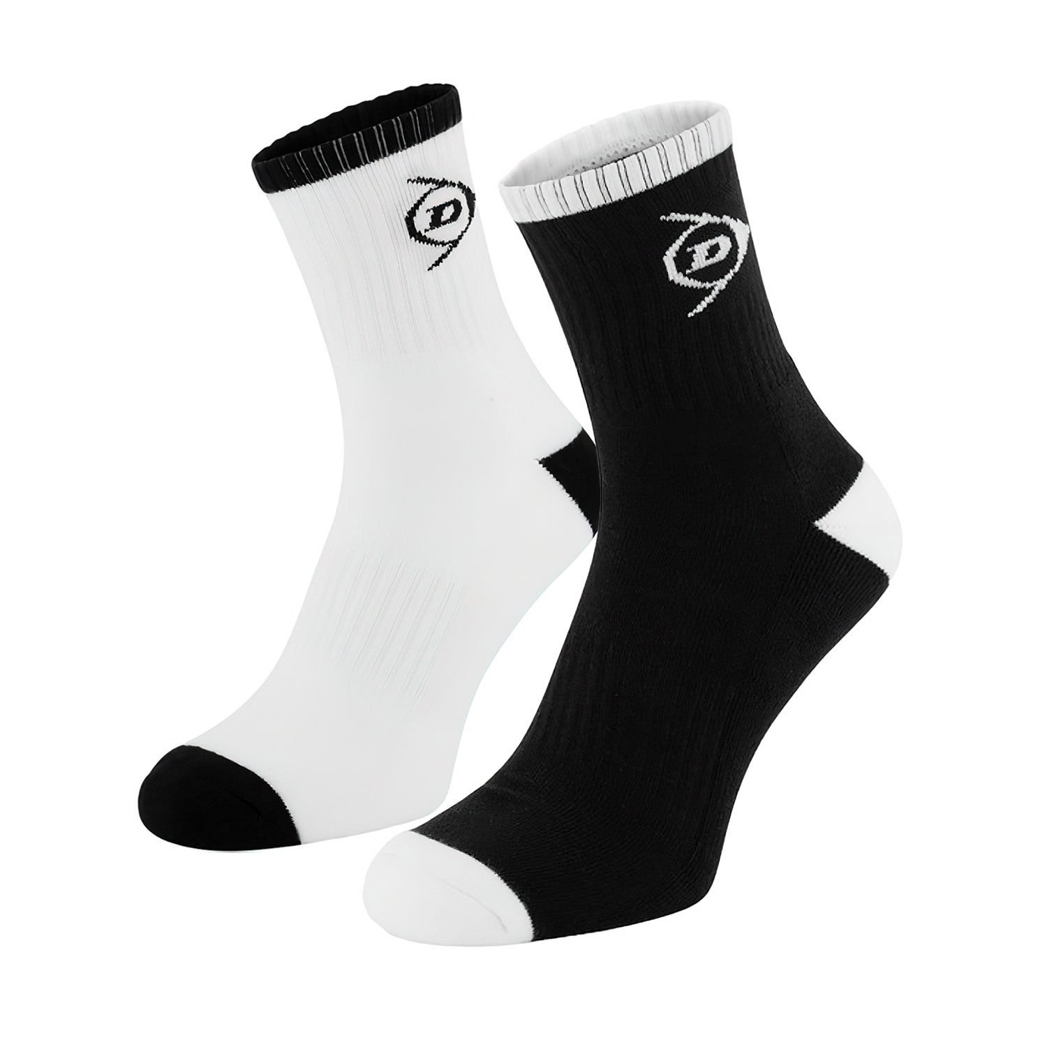Dunlop Performance x 2 Calze - Black/White