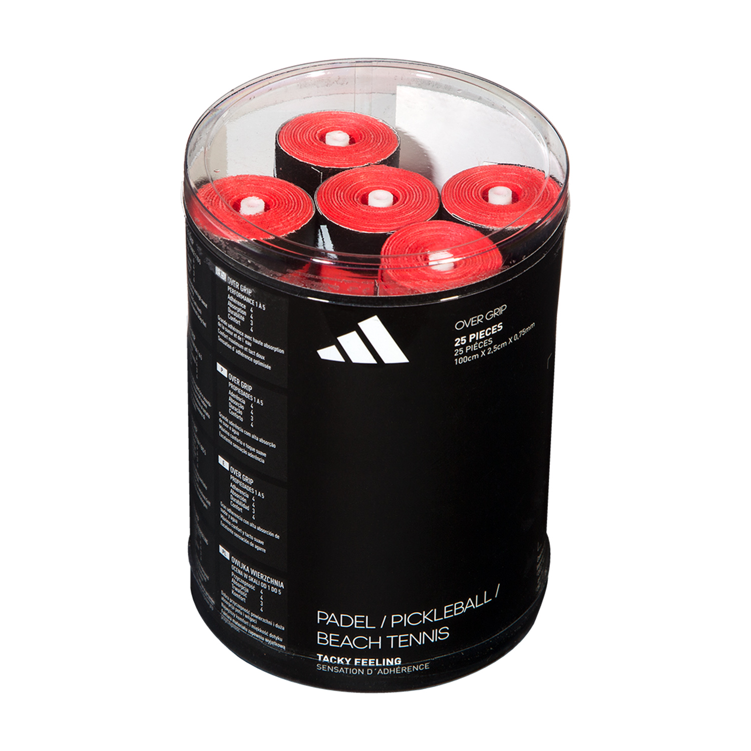 Adidas Logo Box x 25 Overgrip - Multicolor