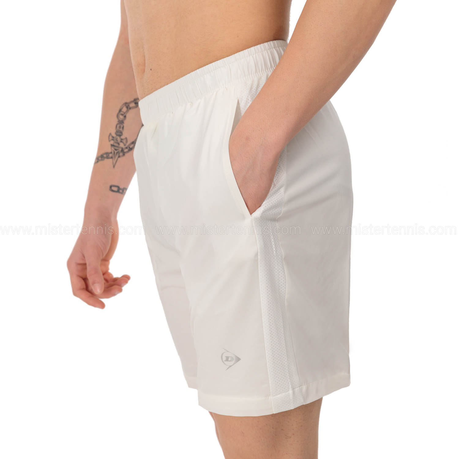 Dunlop Woven Club 9in Shorts - White