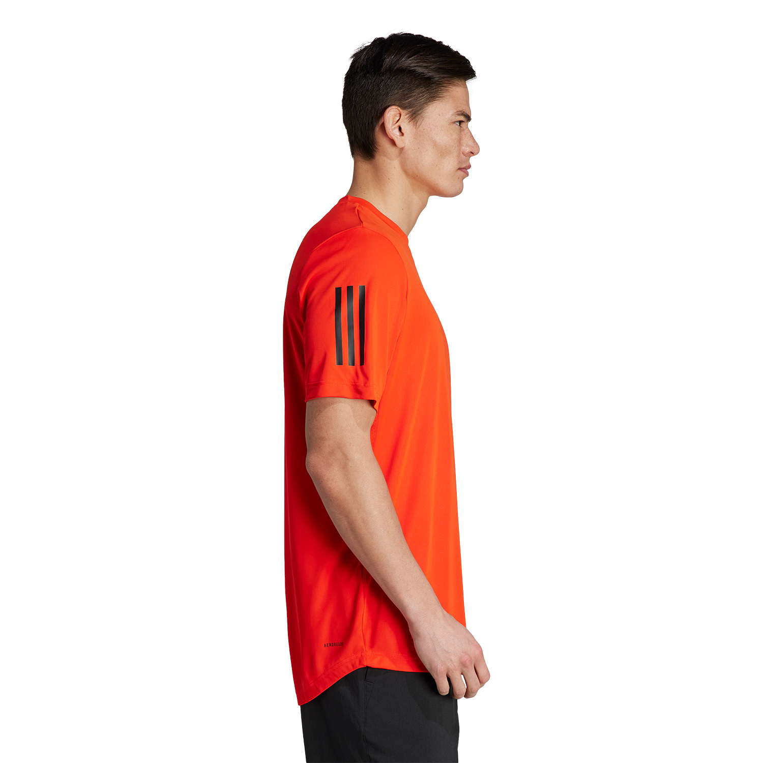 adidas Club 3 Stripes Camiseta - Bold Orange