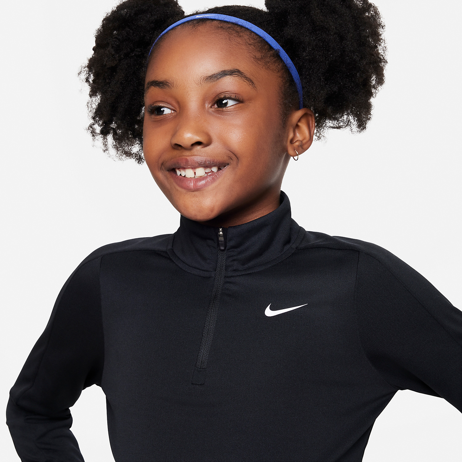 Nike Dri-FIT Shirt Girl - Black/White