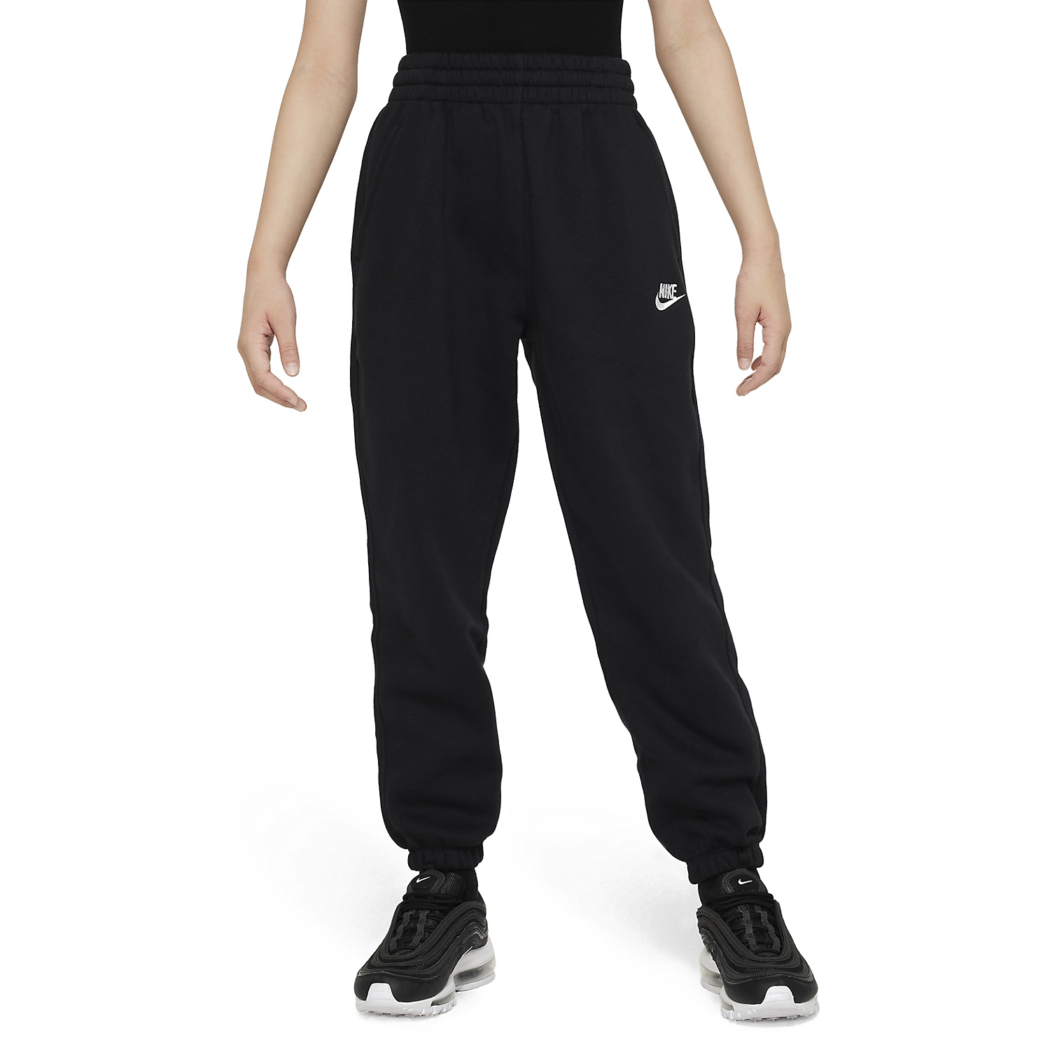 Nike Club Pants Girl - Black/White