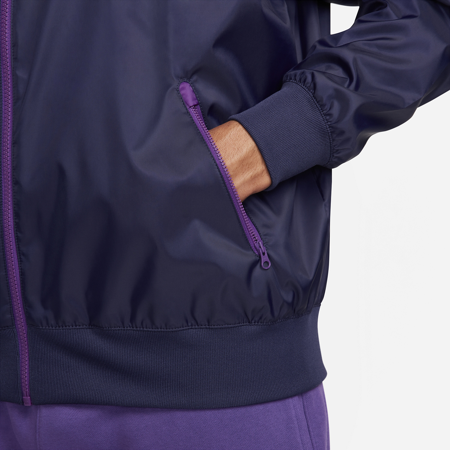 Nike Essentials Windrunner Giacca - Purple Ink/Disco Purple