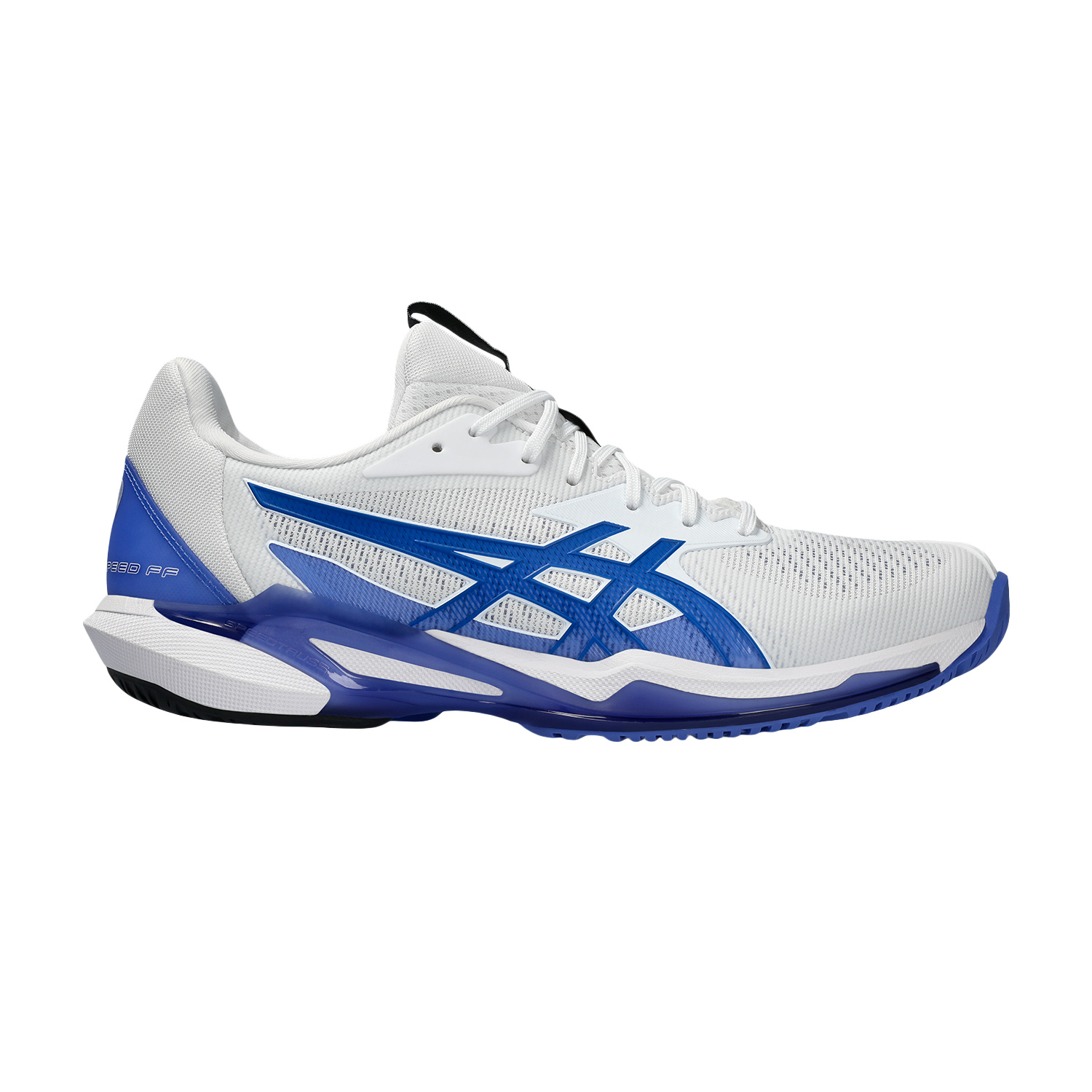 Asics Solution Speed FF 3 Men's Tennis Shoes - White/Tuna Blue